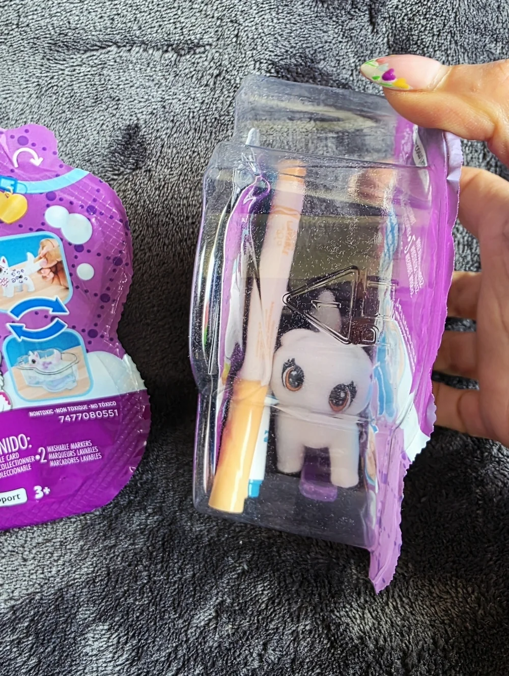 Crayola Scribble Scrubbie Pets Mini Tub UniCreature Pets Color & Wash Toy bundle